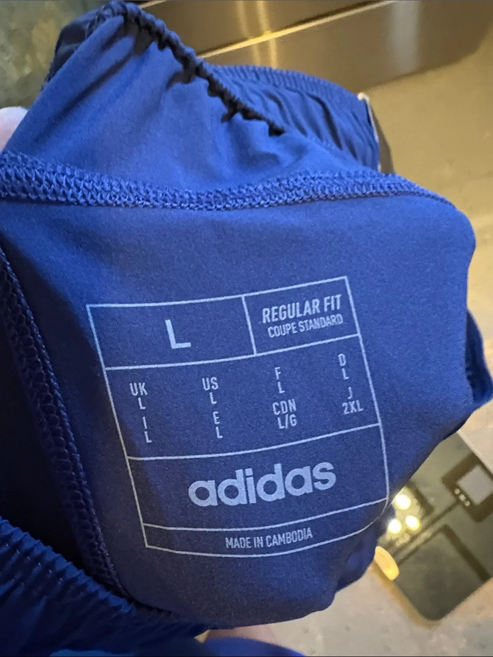 adidas Navy Blue Men’s Athletic Joggers
